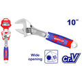 Llave inglesa ajustable de 10 pulgadas, amplia apertura