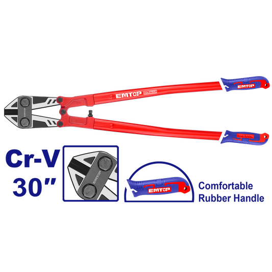 Cortapernos industrial de 30 pulgadas EMTOP EBCR3001