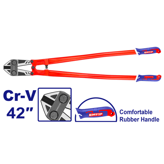 Cortapernos industrial de 42 pulgadas EMTOP EBCR4201