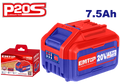 Batería de litio industrial recargable P20S de alta capacidad 20V 7.5Ah Emtop EBPK2075