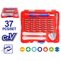 Juego de destornilladores de precisión de 37 piezas – EMTOP EBST03702