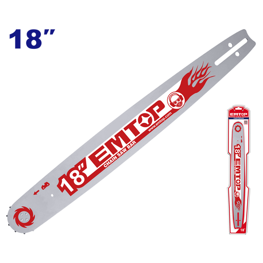 Espada para motosierra de 18” Emtop ECSB6181
