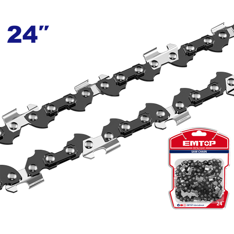 Cadena de 24” para motosierra Emtop ECSL5241
