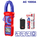 Pinza amperimétrica digital AC 1000A de doble impedancia