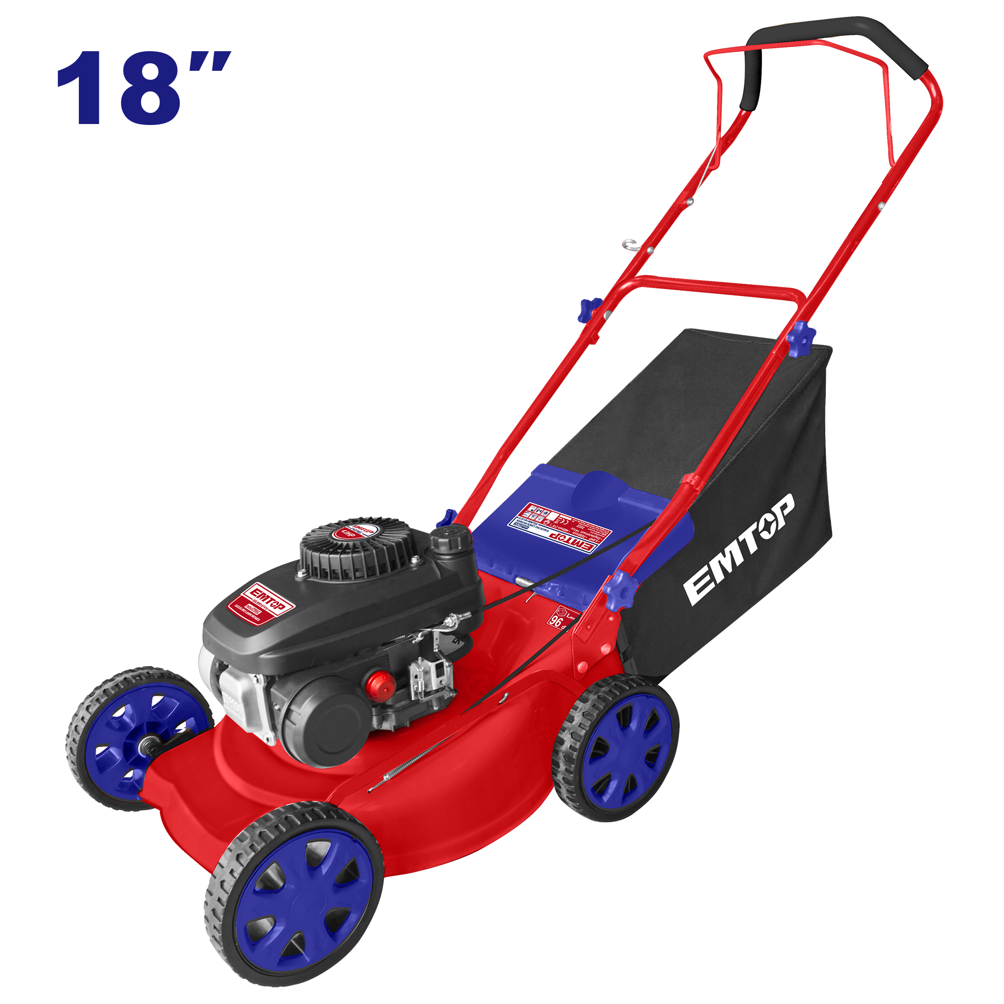 Cortadora de césped industrial motor 4HP a 4 tiempos