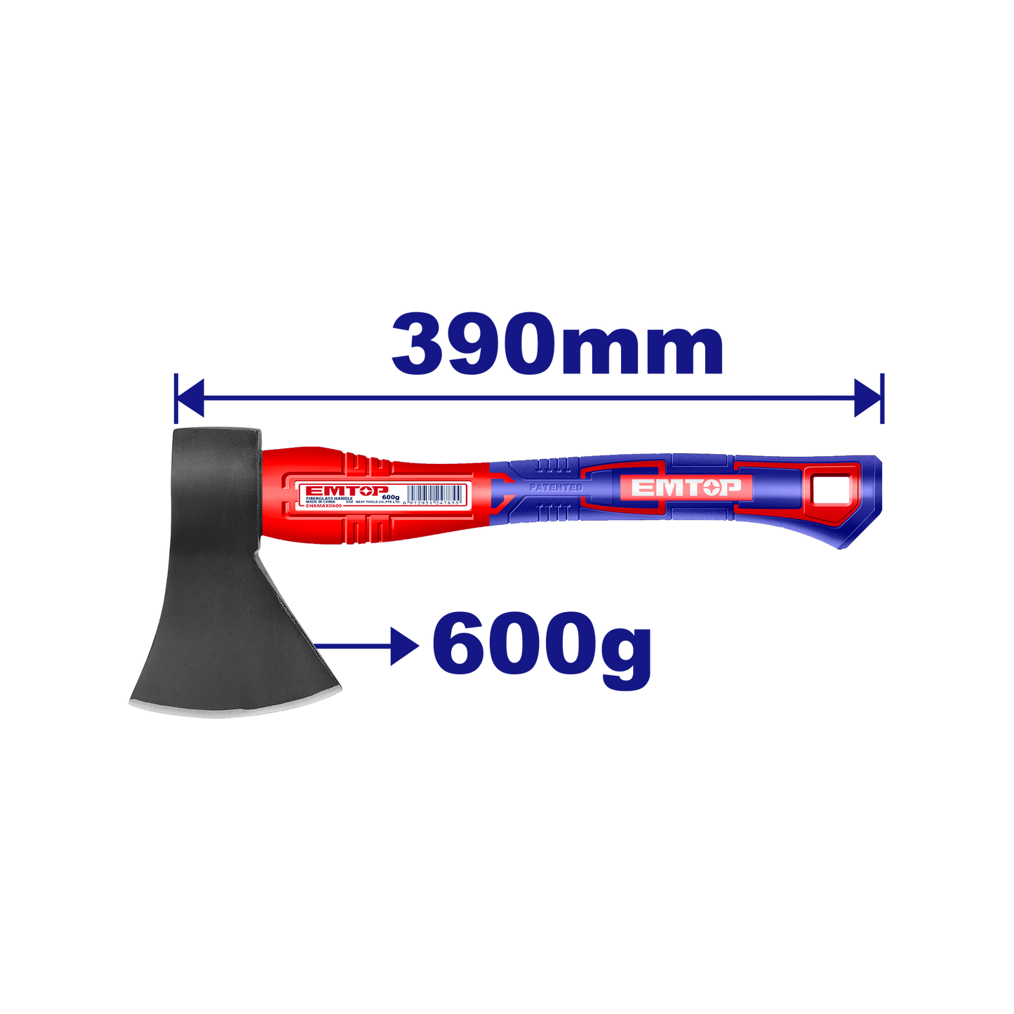 Hacha pequeña de 390mm