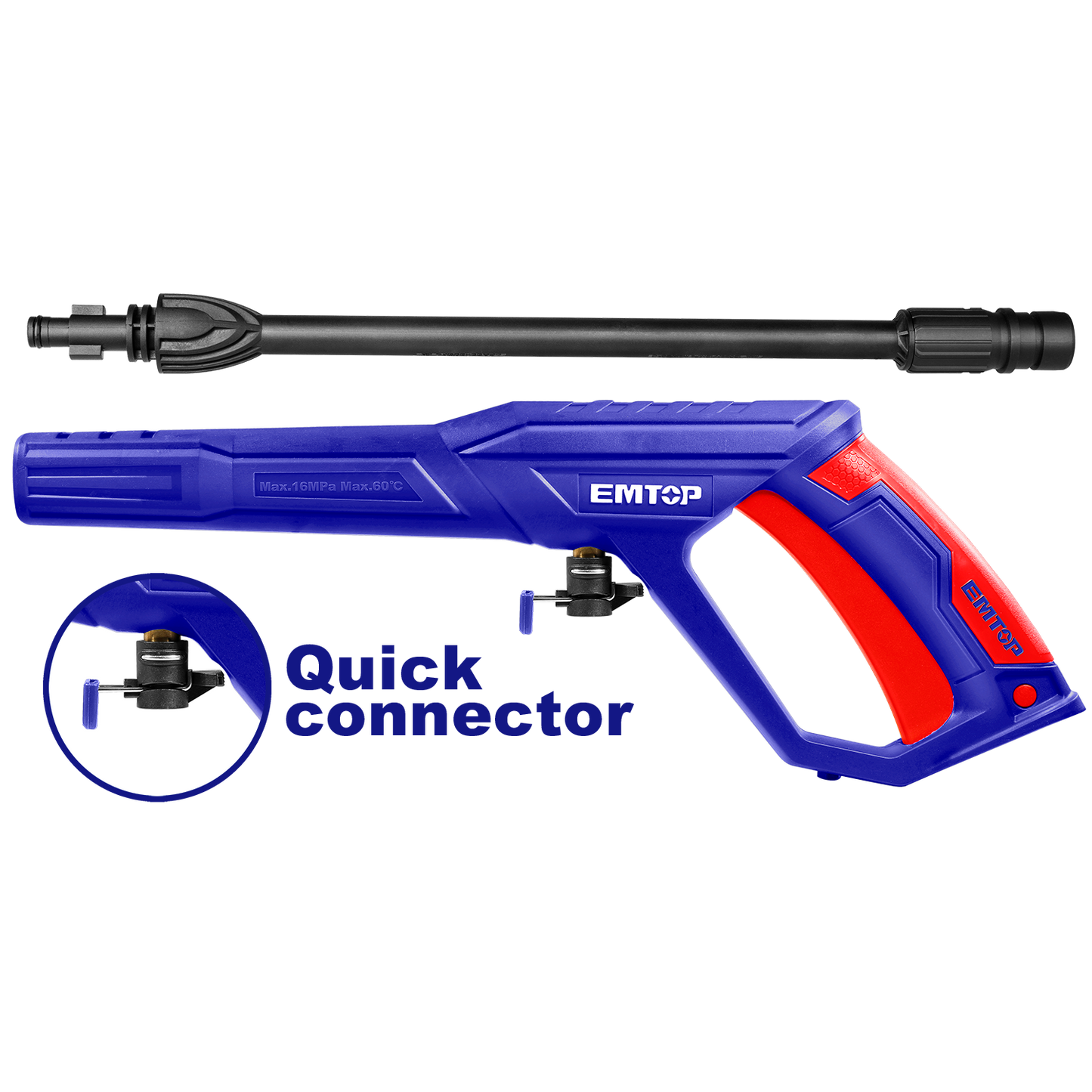 Pistola para hidrolavadora emtop