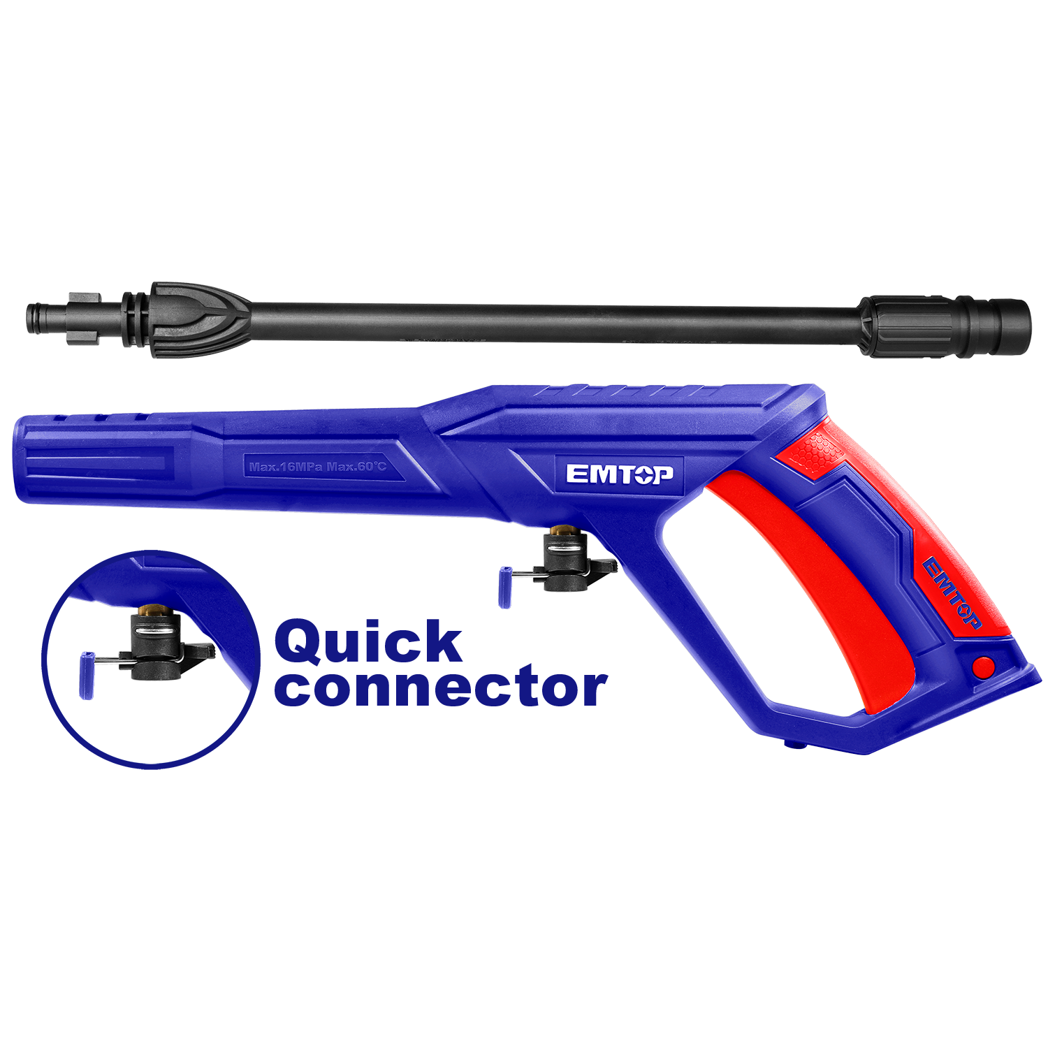 Pistola para hidrolavadora emtop