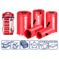 Set de 7 piezas de brocas de corona Bi-Metal HSS Emtop EHSW0071