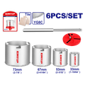 Kit de coronas de perforación con grano de carburo para azulejos EHSW2062
