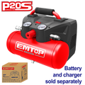 Compresor de aire inalámbrico 40V 120psi Emtop ELAR2001