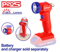 Lámpara de trabajo con luz LED Emtop ELFL2001 de 20V, 1.5W, 150 lumens