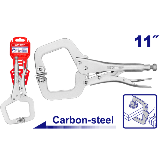 Alicate de presión tipo C de 11”