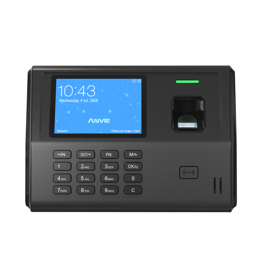 Control de asistencia por medio de huella y tarjeta – Anviz EP300Pro