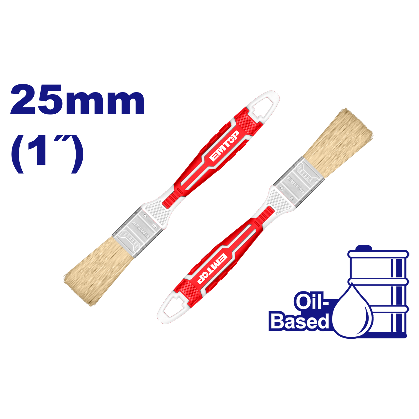 Brocha de 1” Emtop EPBH01601