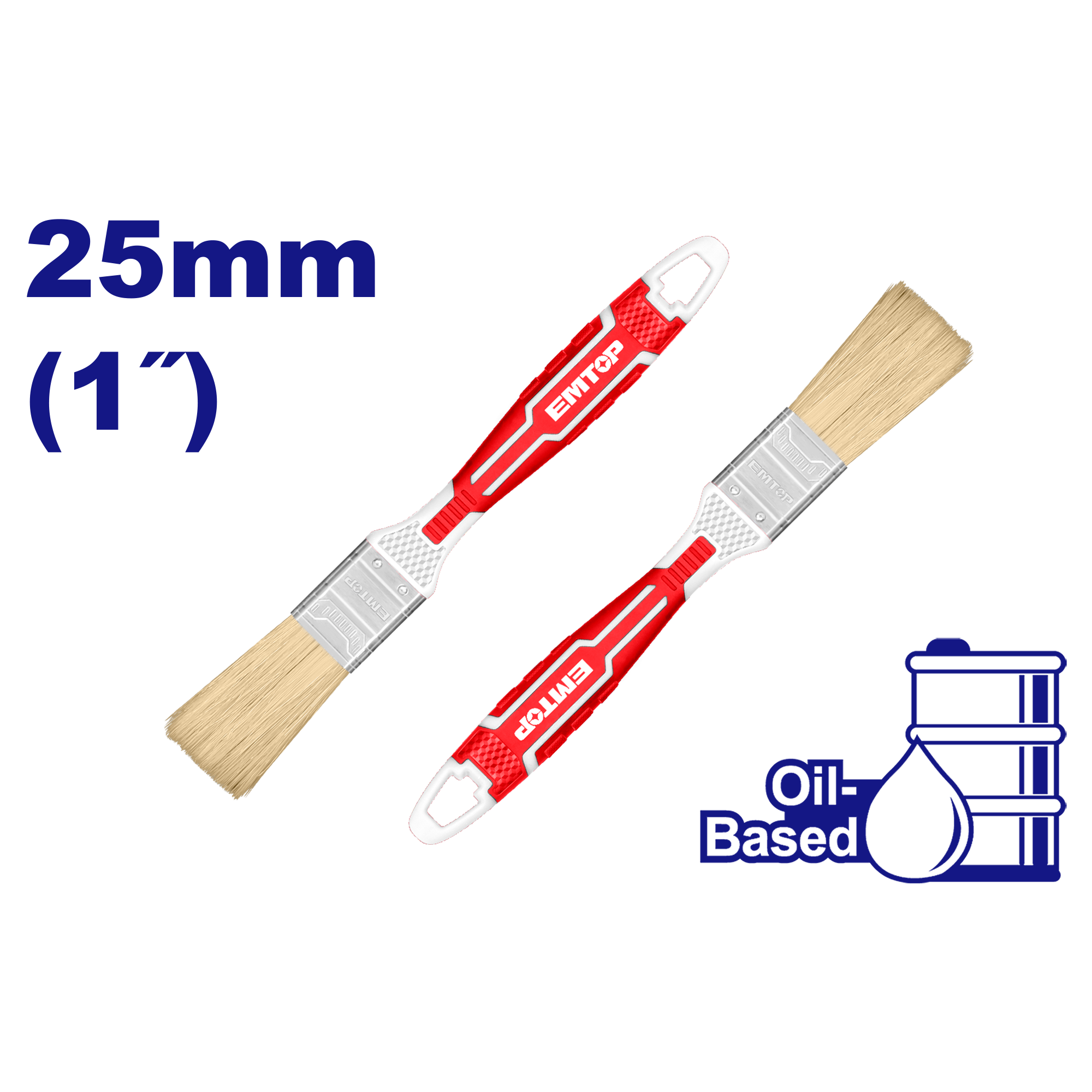 Brocha de 1” Emtop EPBH01601