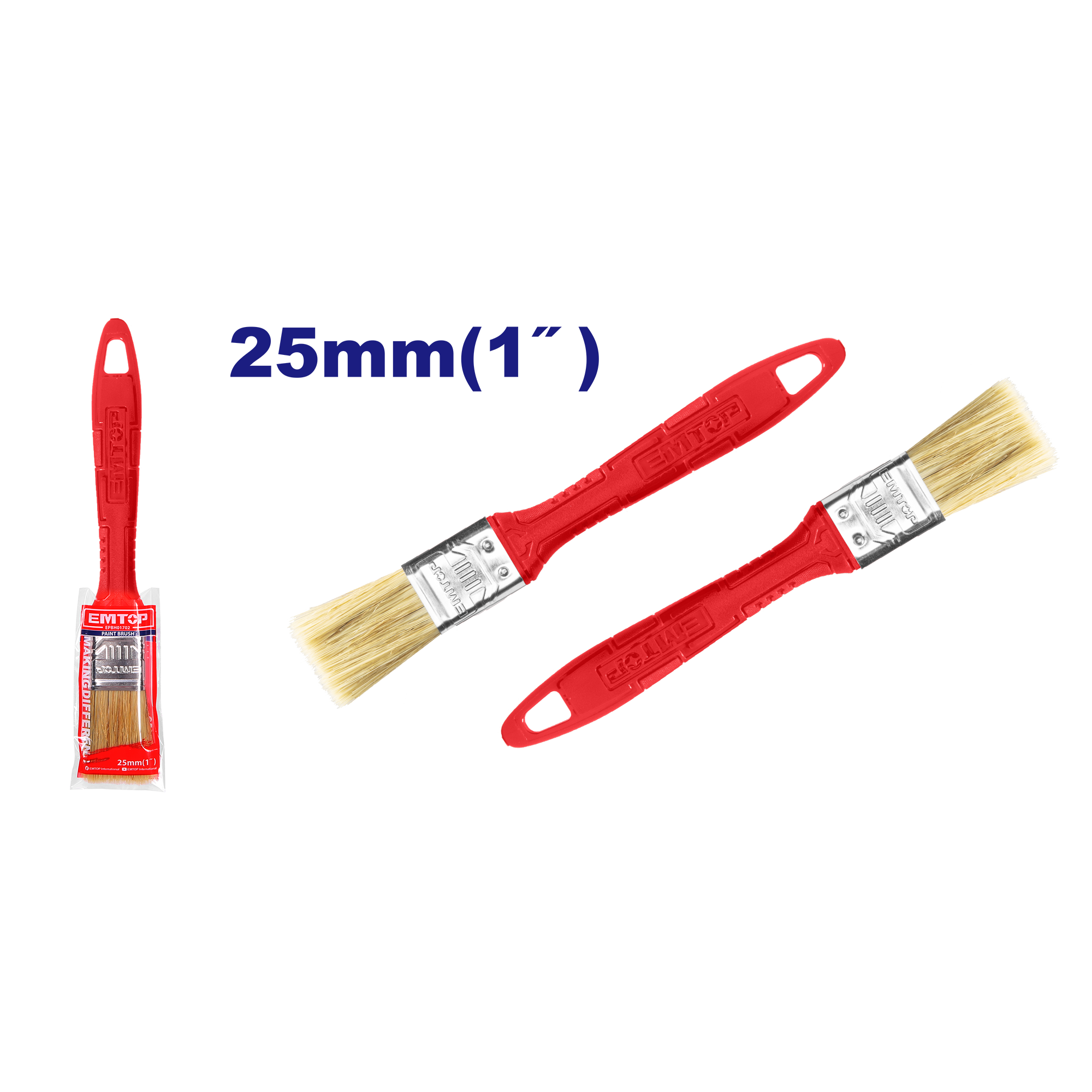 Brocha de 1” Emtop EPBH01702