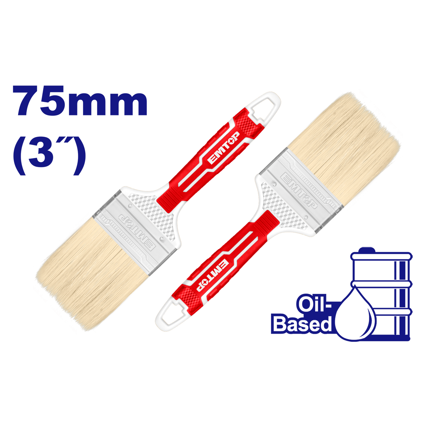 Brocha de 3” Emtop EPBH03601