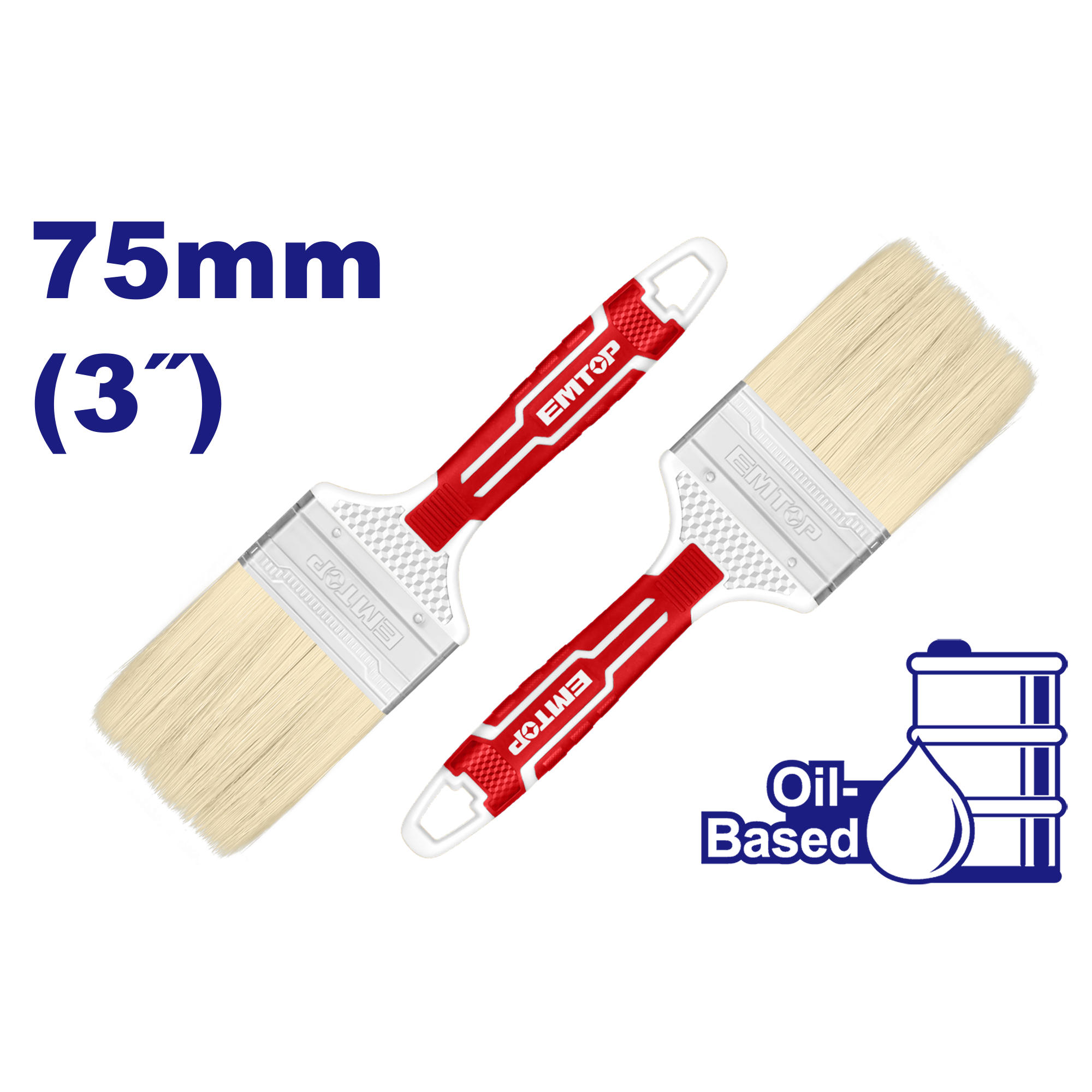 Brocha de 3” Emtop EPBH03601