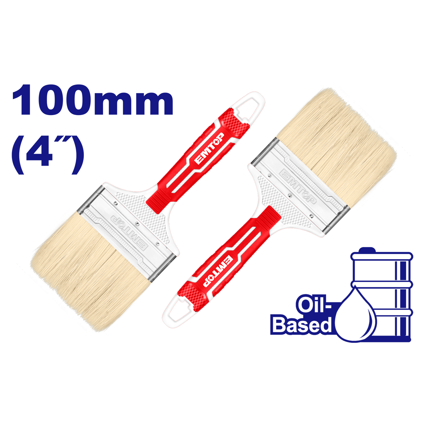Brocha de 4” Emtop EPBH04601