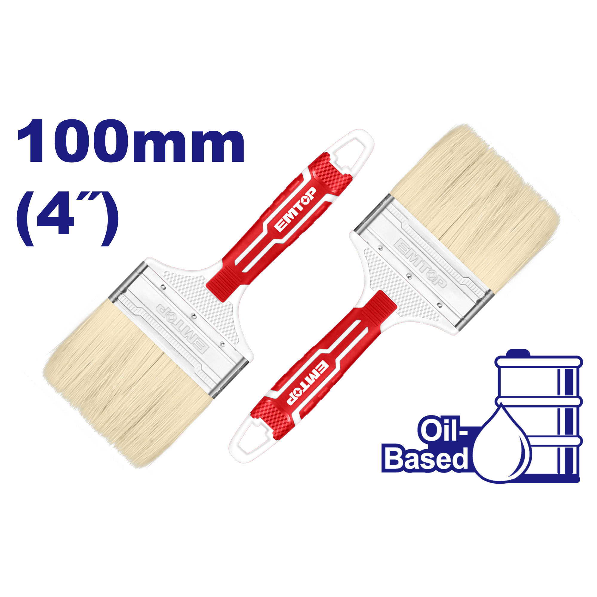Brocha de 4” Emtop EPBH04601