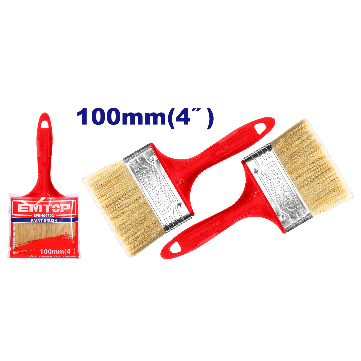 Brocha de 4” Emtop EPBH04702
