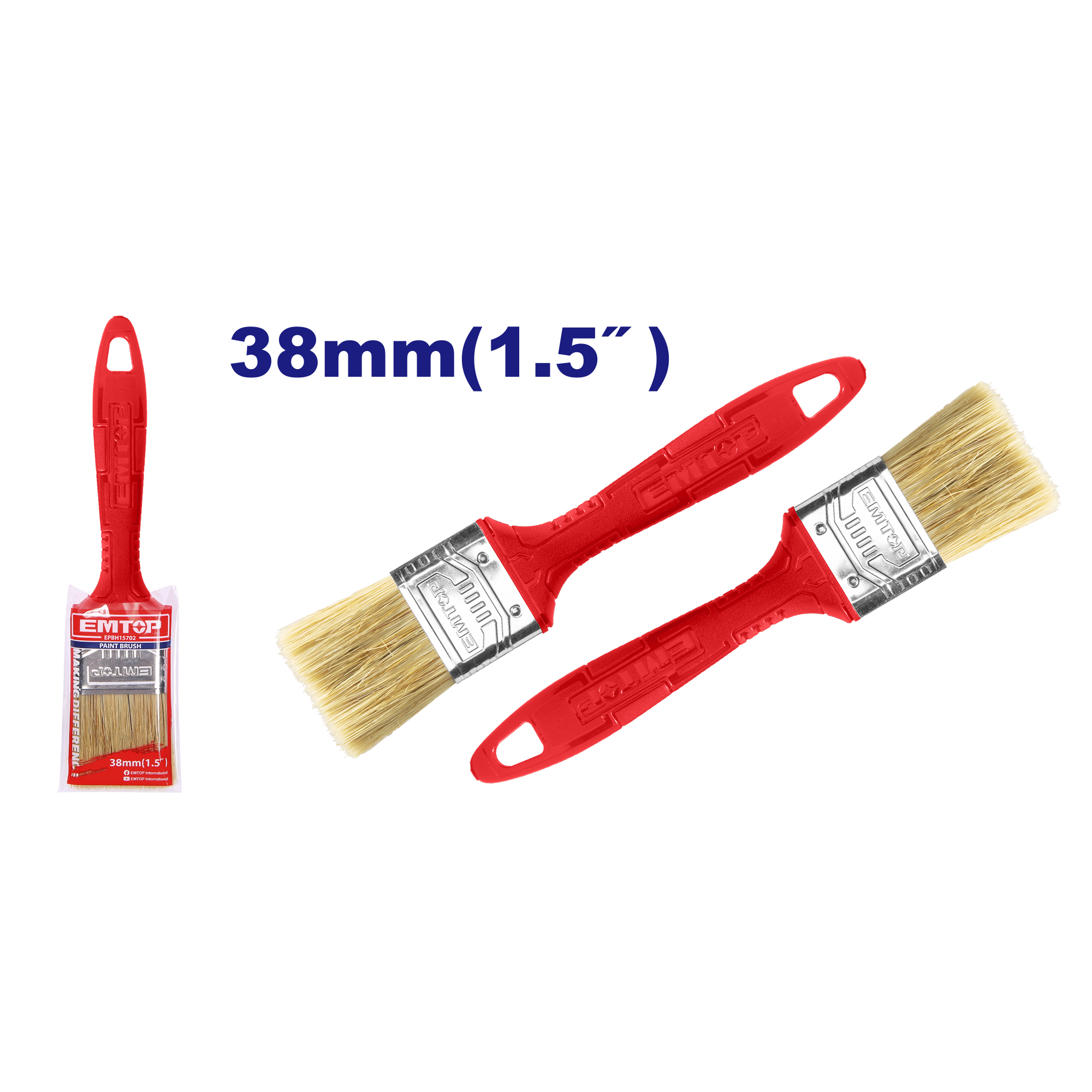 Brocha de 1.5” Emtop EPBH15702