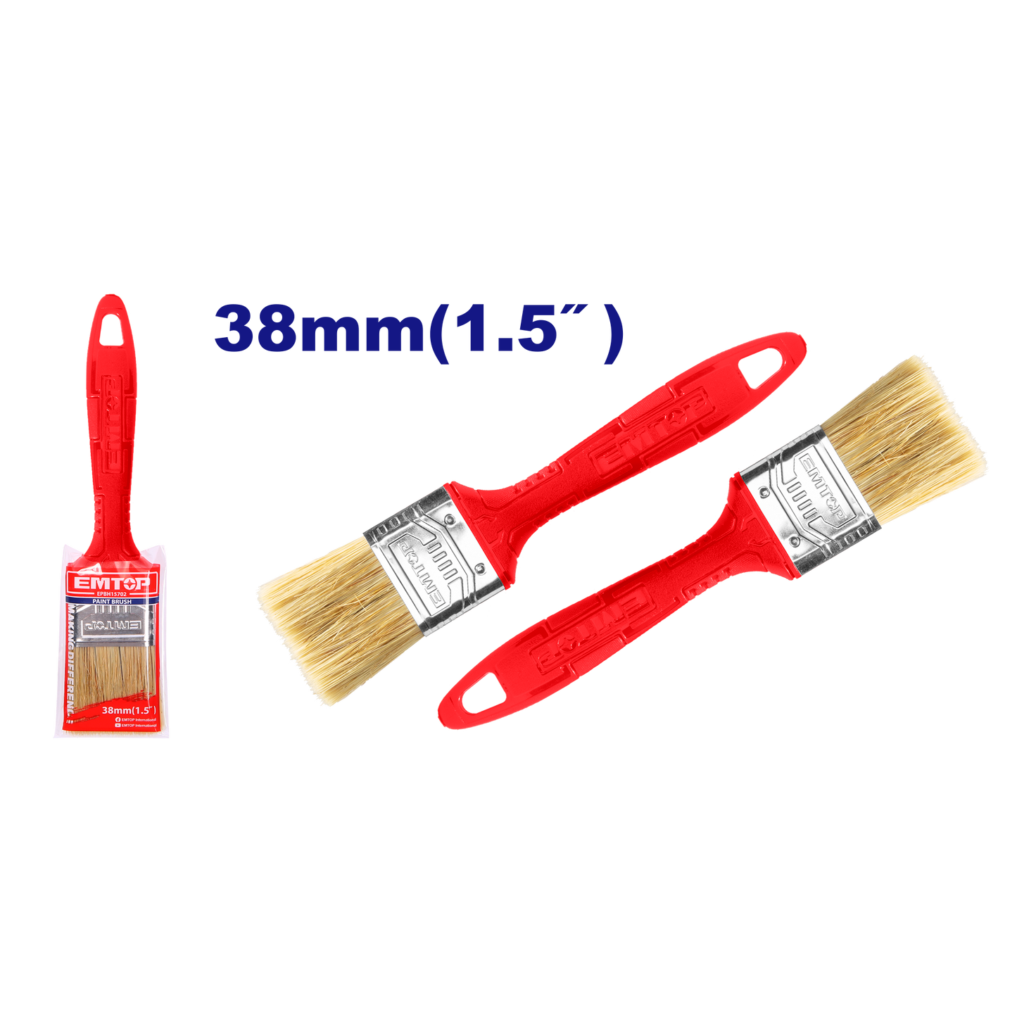 Brocha de 1.5” Emtop EPBH15702