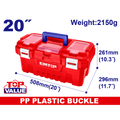 Caja de herramientas plástica de 20 pulgadas Emtop EPBX2001