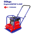 Compactadora de placas de concreto 6.5HP motor a gasolina