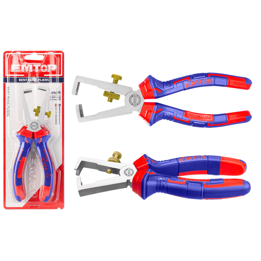 Alicate pelacable tipo V de 6” EMTOP EPLRW0611