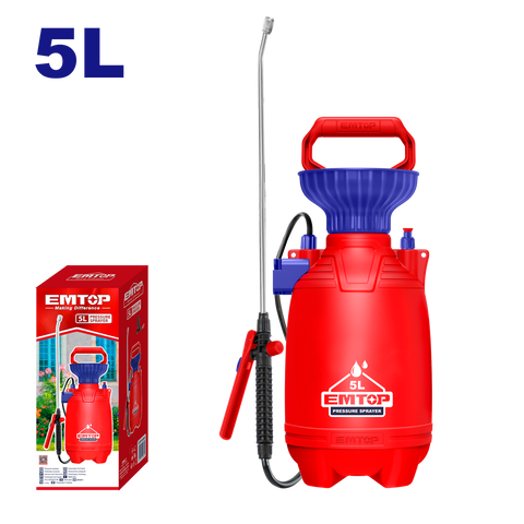 Bomba para fumigar con tanque de 5L Emtop ESPP30502