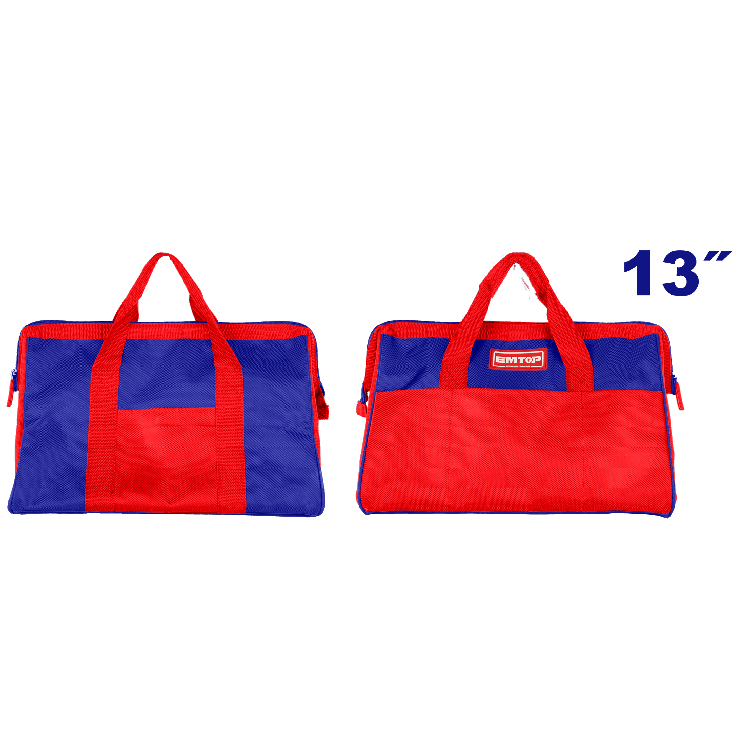 Bolsa porta herramientas de 13”, hasta 12kg - EMTOP ETBG18131