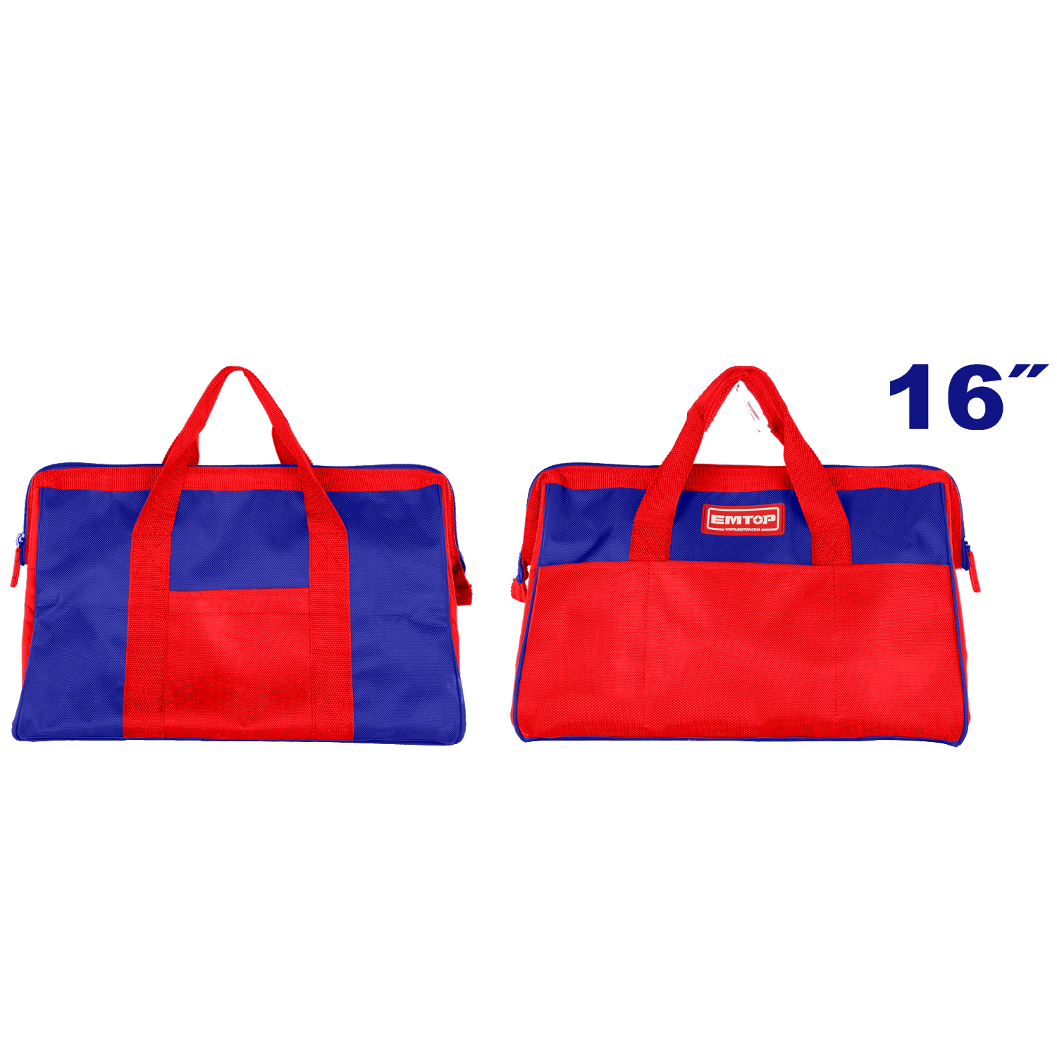 Bolsa porta herramientas de 16”, hasta 15kg - EMTOP ETBG18161