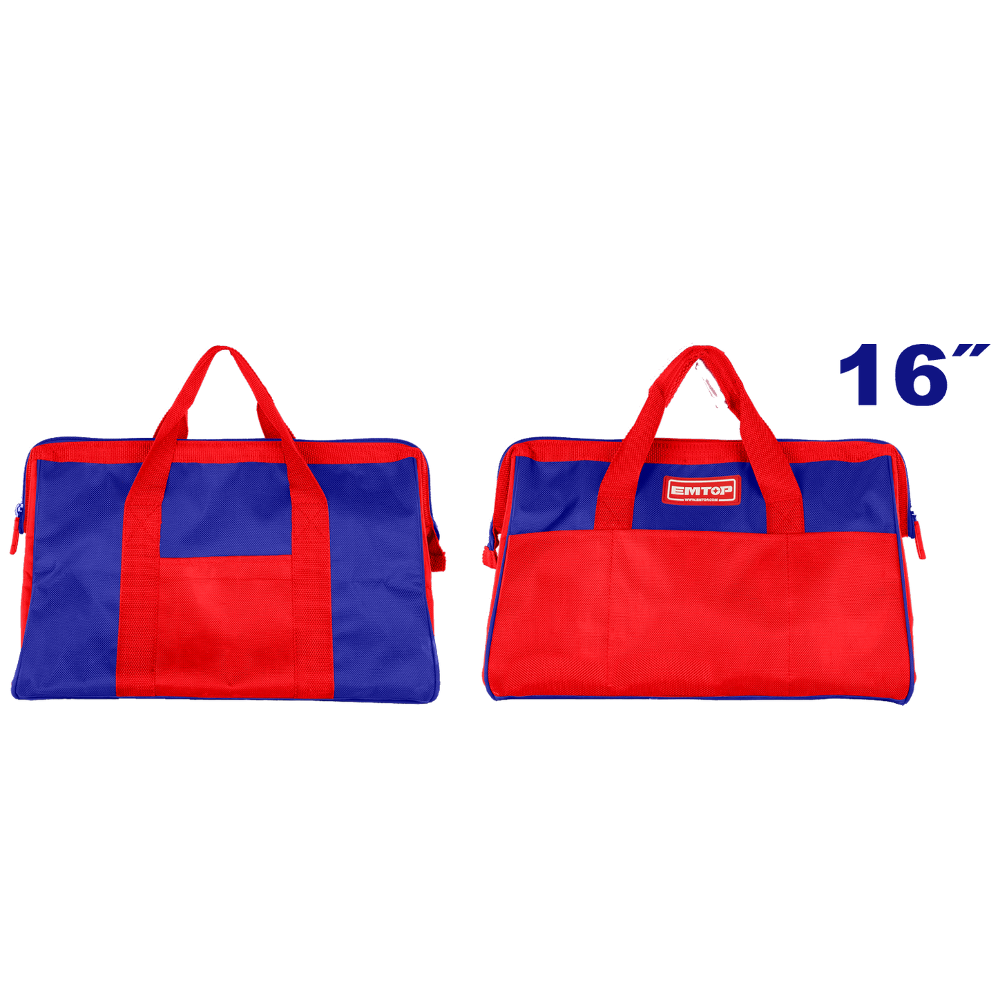 Bolsa porta herramientas de 16”, hasta 15kg - EMTOP ETBG18161