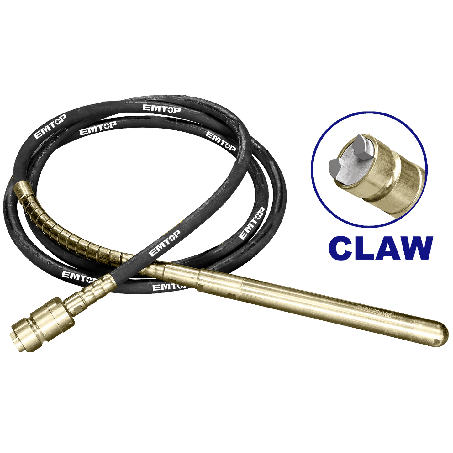Cabezal para vibrador de concreto 6M