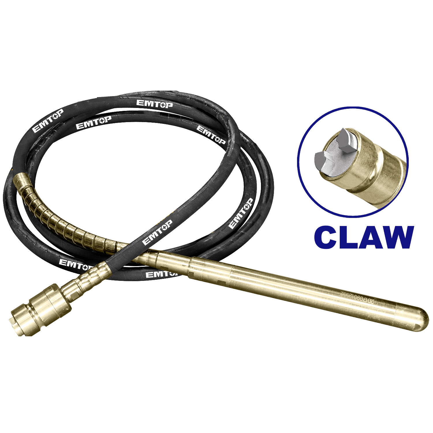 Cabezal para vibrador de concreto 6M