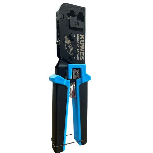 Pinza crimpadora EZ RJ45 y RJ11 RJ12 Kuwes EZ108-TL6Pinza crimpadora EZ RJ45 y RJ11 RJ12 Kuwes EZ108-TL6