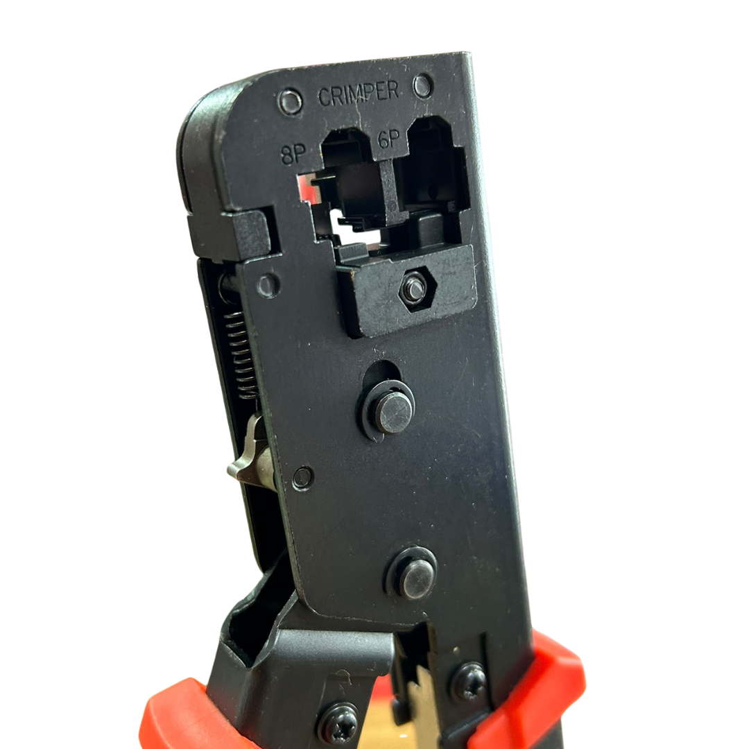 Pinza crimpadora para RJ45 pasante STP CAT6A & CAT7