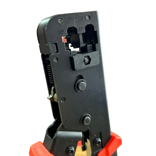 Pinza crimpadora para RJ45 pasante STP CAT6A & CAT7