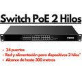 Switch Poe a 2 hilos 24 puertos Fanvil PN24