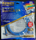 Patch Cord CAT6A U/FTP azul de 5M Kuwes FC6A-5M-BL