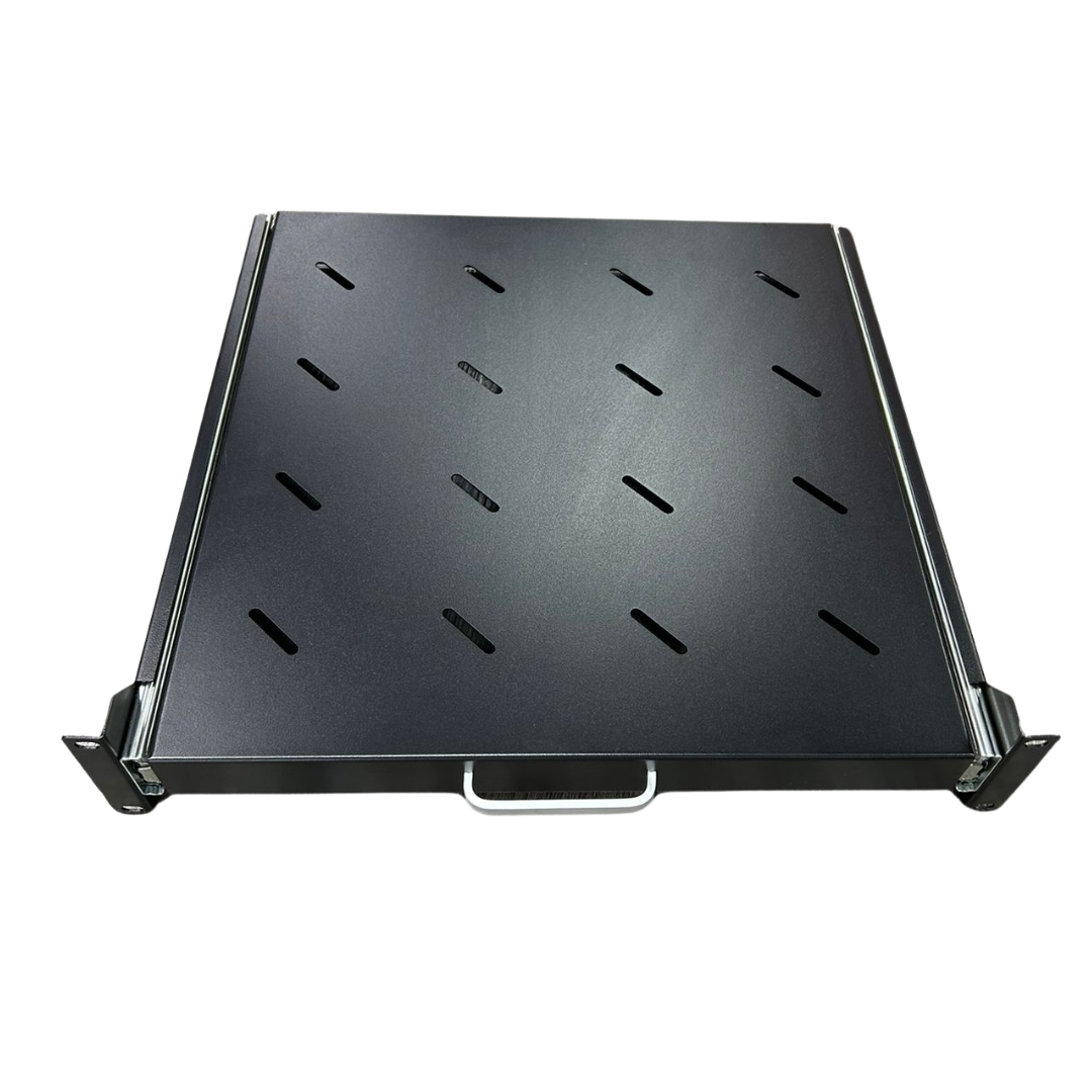 Bandeja deslizable de 450mm con 2 puntos de sujeción
