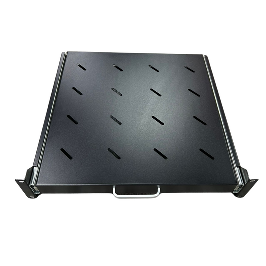 Bandeja deslizable de 450mm con 2 puntos de sujeción