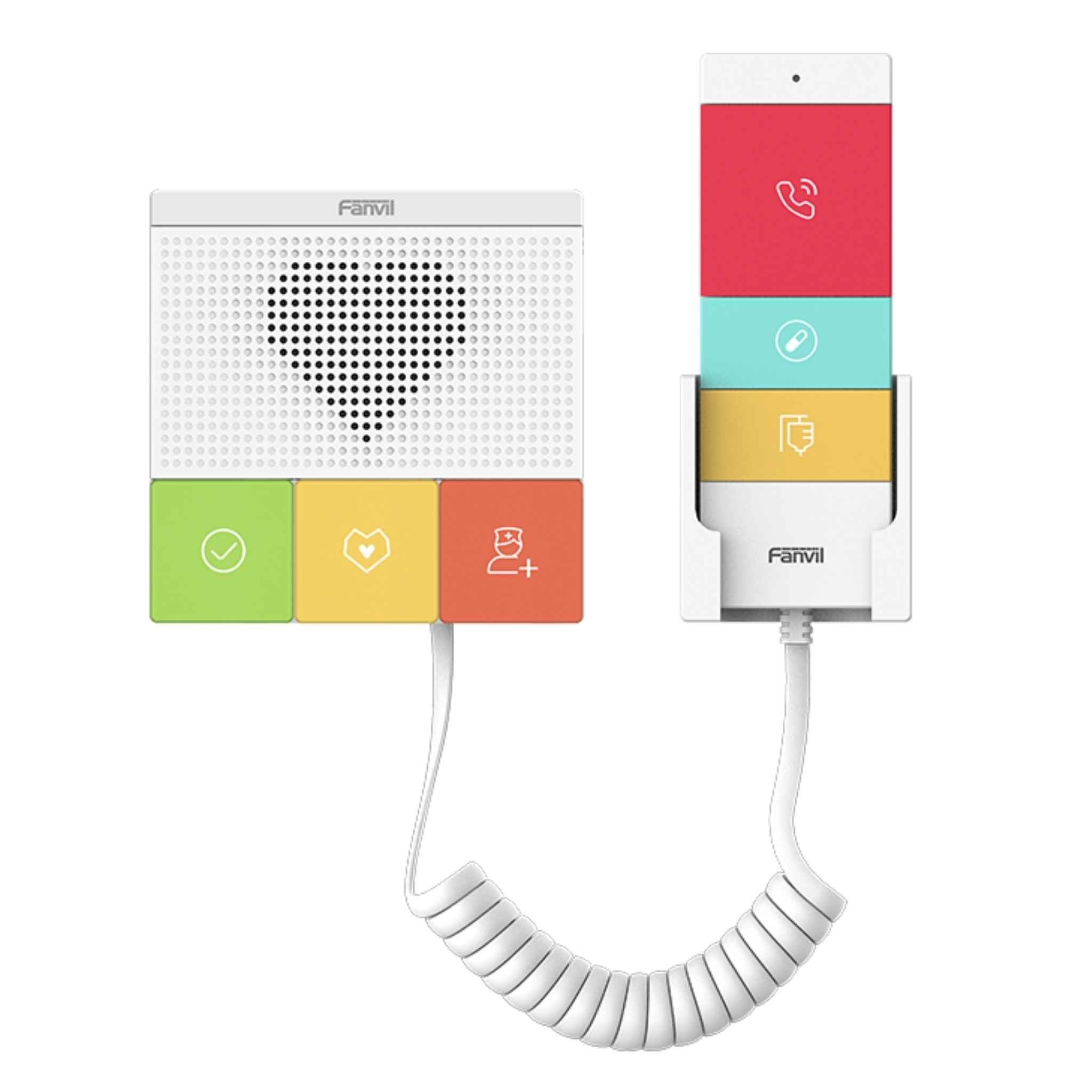 Intercomunicador SIP para atención médica Fanvil Y501W-Y