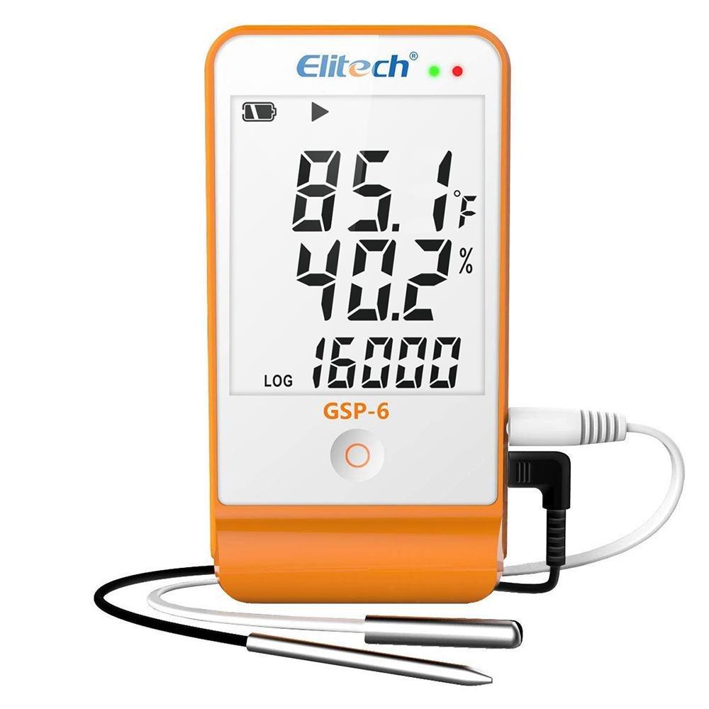 Data logger GSP-6 de temperatura y humedad con sonda e interfaz USB