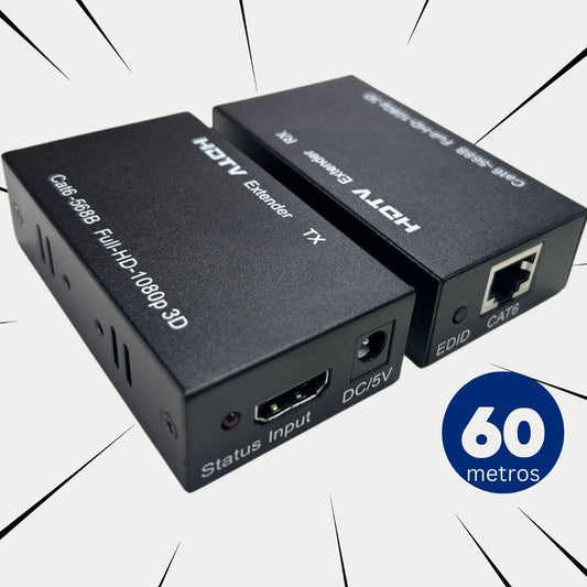 Extensor HDMI activo sobre RJ45 hasta 60 metros – HDE-60