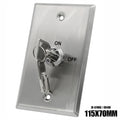 Interruptor de llave de acero inoxidable (NO/NC) – EB40K | JS-S70KS