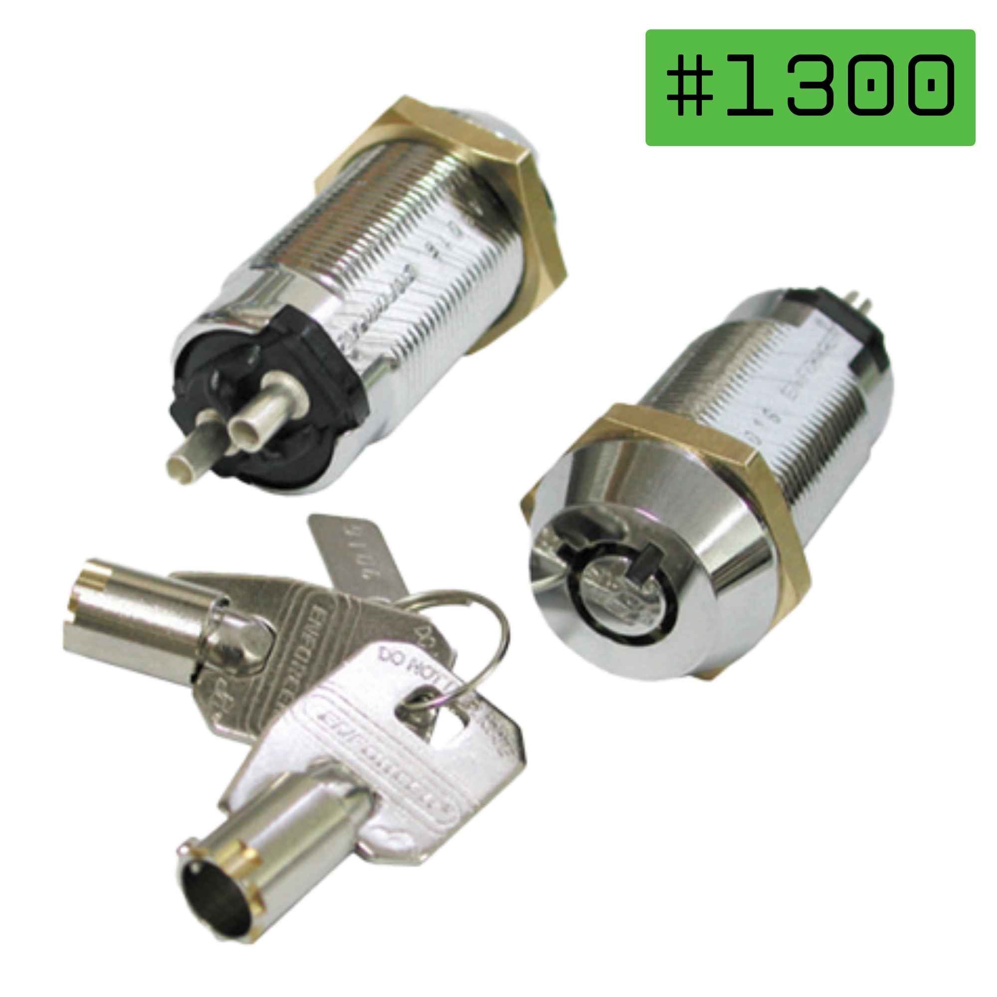 Interruptor llave tubular 2 posiciones #1300