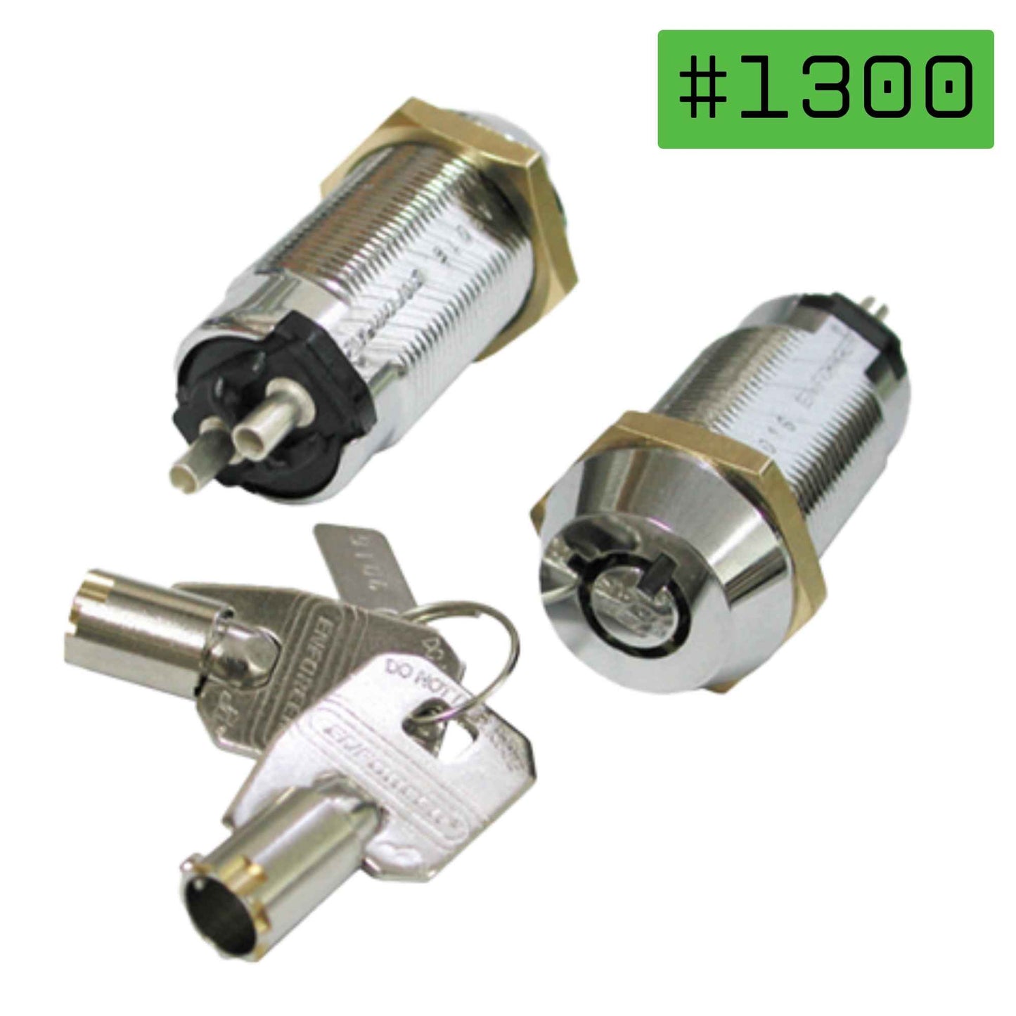 Interruptor llave tubular 2 posiciones #1300